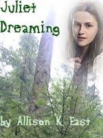 Bookcover for the fic 'Juliet Dreaming'.