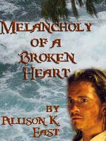 Bookcover for the fic 'Melancholy of a Broken Heart'.