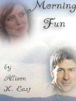 bookcover for the fic 'Morning Fun'.