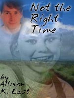 bookcover for the fic 'Not the Right Time'.