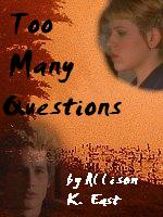Bookcover for the fic 'Too Many Questions'.