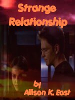 Bookcover for the fic 'Strange Relationship'.
