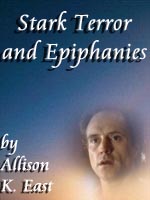 Bookcover for the fic 'Stark Terror and Epiphanies'.