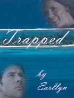 bookcover for the fic 'Trapped'.