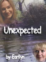Bookcover for the fic 'Unexpected'.