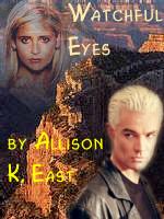 bookcover for the fic 'Watchful Eyes'.