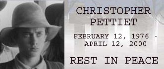 Memorial to Christopher Pettiet