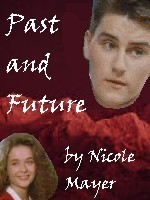 Bookcover for the fic 'Past and Future'.