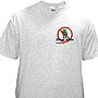 Ash Grey T-Shirt.,Support the Minutemen,Illegal Aliens
