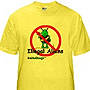 Yellow T-shirt,Illegal Aliens.,Support the Minutemen.