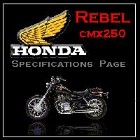 go to Honda Rebel SPECS page