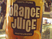 orange juice. No link here. I just love this stuff!