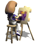Artist Painting