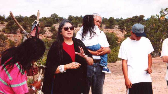 Theresa speaks during Opening Ceremony @ Tsankawie