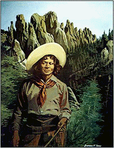 The most famous black cowboy of all, Nat Love