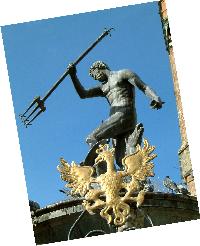 Neptune Fountain, Gdansk. Photograph (c) Karolina Karlsson 2003
