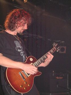 Guitarist with Porcupine Tree. Photograph by Sean Creech (c) 2003, Sweden.