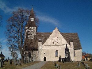 Sorunda Church, Photograph by Sean Creech (c) 2002