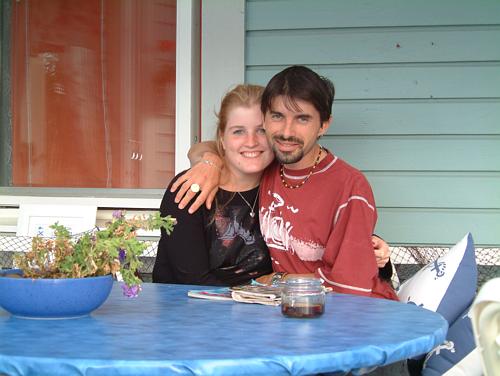 Karolina & Sean 1:a September 2002