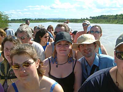 Karolina & Sean, Boat trip - Dominican Republic - 15th January 2004