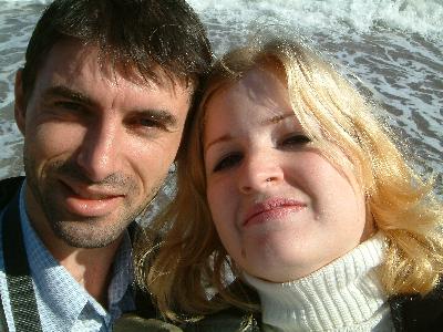 Karolina & Sean, Oddicombe Beach 24th September 2003