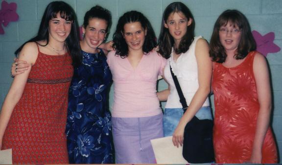 Emily, Steph, Anja, Ellen, And Lauren