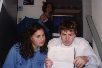 Nichole, As The Ever-Playful Yet Tomboyish Scout; Evan, As The Trouble Starter Francis; and Melinda, As The Strict & Lady Like Alexandra