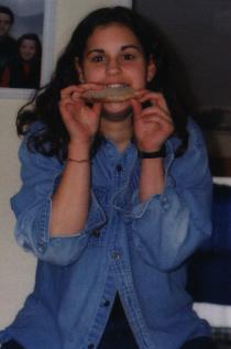 They Kept Laughing, And To Save On Gluttony For Myself, I Cut Off Nichole's Supply Of Cookies