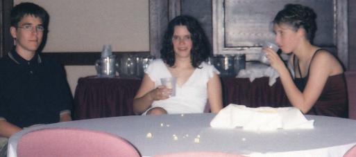 Brendan, Anja, And Ellen W Sitting Down