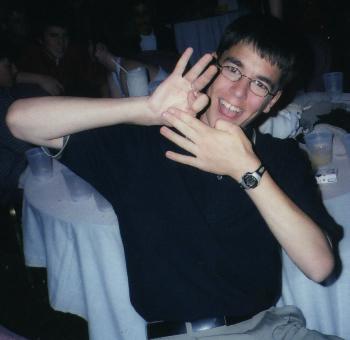 Brendan Removing His Thumb