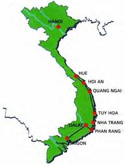 The route we will be following!