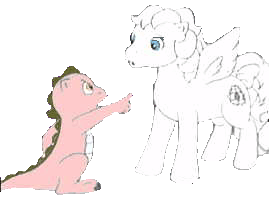 Spike Points at Princess Tiffany