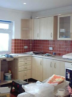 Kitchen Tiling Finished