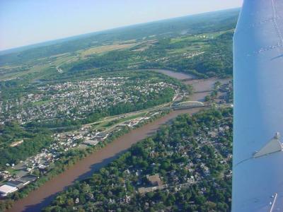 Delaware River Aerial