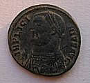Ancient Coin of Roman Emperor Licinius I 

-315 AD-(Obverse & Side shots) 
