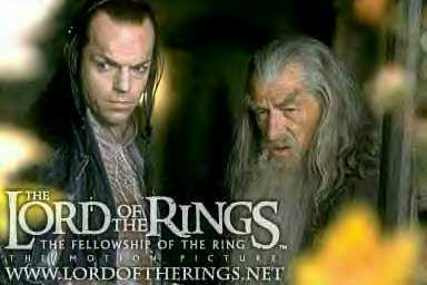 Elrond and Gandalf