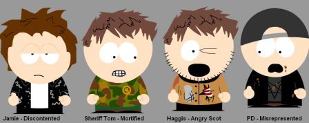 The Group if we were badly drawn South Park characters