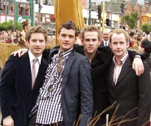 Elijah, Orli, Billy & Dom at an appearance