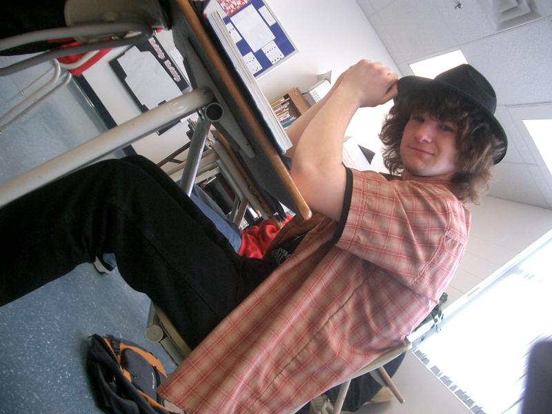 Steve's spectacular hat