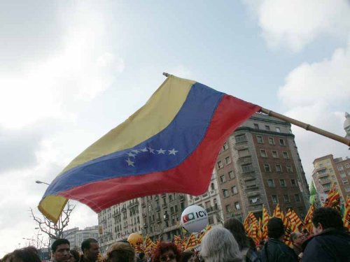 "¡Solidaridad con el pueblo venezolano!"