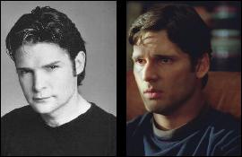 One of these men is Corey Feldman.  The other is Eric Bana.  Can't decided who's who?  Neither can I.
