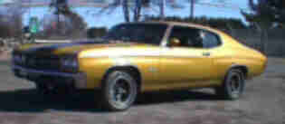 1970 Gold Chevrolet Chevelle Super Sport