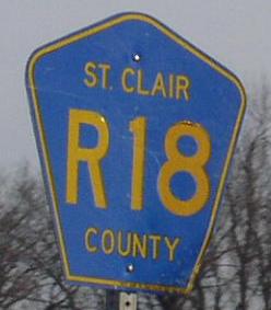 St. Clair County Highway R18