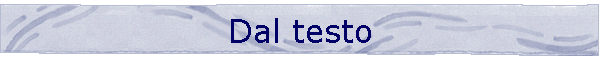 Dal testo