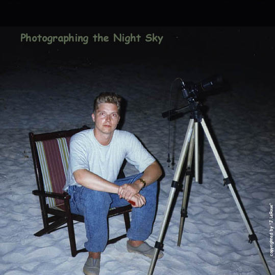 photographing the nightsky and southern crux