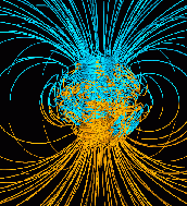 3D magnetic field structure simulation