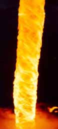 artificial tornado of fire