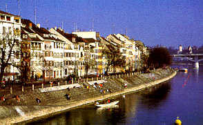 River Rhine in Basel