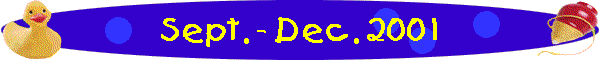 Sept. - Dec. 2001