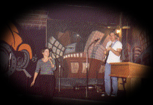 Jamie is a senior at Enid High soon to launch into the world of business.  She has been with the band for 2 months.  Her interests include Choreography and Jail ministry.
      
      Alex on the other hand is a full-time Family Doctor serving the Enid area.  He has a gorgeous wife and 3 adorable kids 2,3, and 5 years old.  He has styles as varied as the true metal of the 80's and the rapcore of today.  With driving rythms and heart, this guy can play.